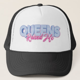 Gorra De Camionero Queens me crió en Nueva York