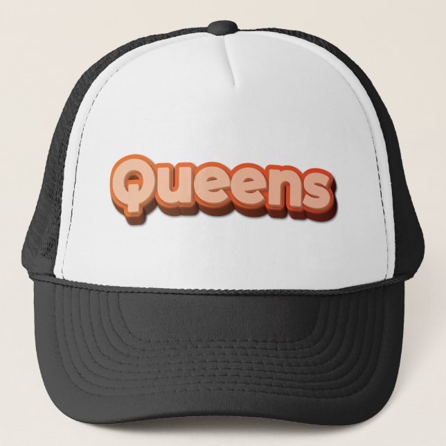 Gorra De Camionero Queens New York (Anverso)