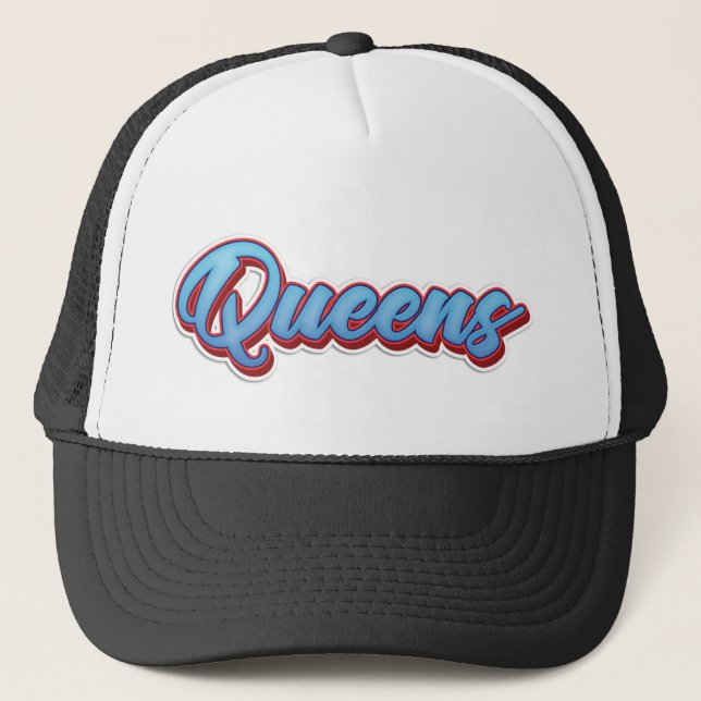 Gorra De Camionero Queens New York (Anverso)