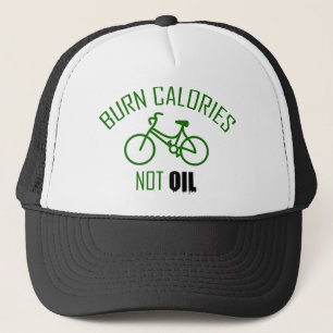 Gorra De Camionero Quemar calorías no petróleo