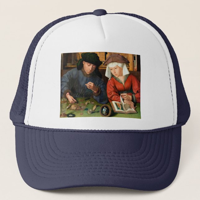 Gorra De Camionero Quentin Matsys - El prestamista y su esposa (Anverso)