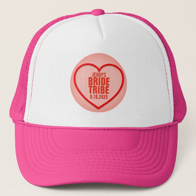 Gorra De Camionero Querida tribu de novias personalizada (Anverso)