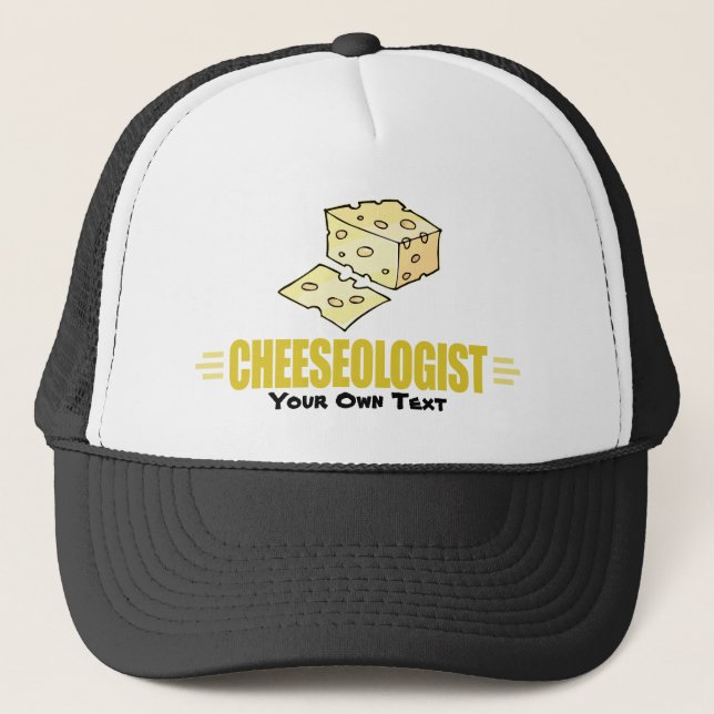 Gorra De Camionero Queso Divertido (Anverso)