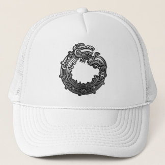 Gorra De Camionero Quetzalcoatl de plata