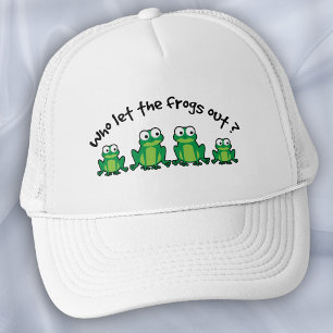 Gorra De Camionero ¿Quién Dejó Salir a las Ranas?