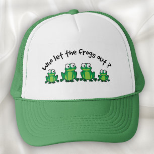 Gorra De Camionero ¿Quién Dejó Salir a las Ranas?