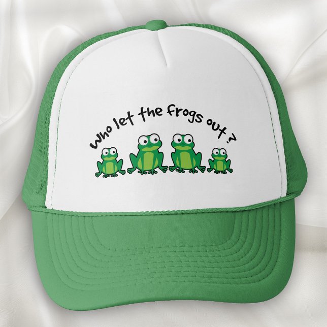 Gorra De Camionero ¿Quién Dejó Salir a las Ranas? (Subido por el creador)
