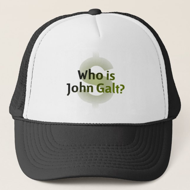 Gorra De Camionero ¿Quién es Juan Galt? Símbolo del dinero (Anverso)