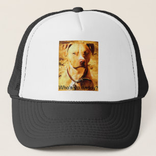 Gorra De Camionero "Quién es papá del yo?" Gorra del camionero con