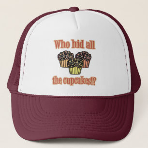 Gorra De Camionero Quién ocultó los pasteles (camo)