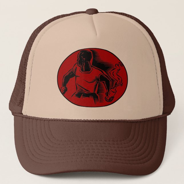 Gorra De Camionero Quiero amotinarme (Anverso)