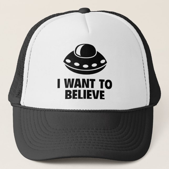 Gorra De Camionero Quiero creer (Anverso)