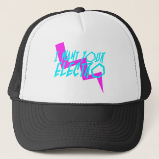Gorra De Camionero Quiero su electro casquillo del camionero