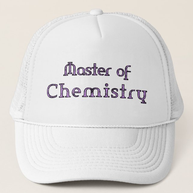 Gorra De Camionero Química (Anverso)