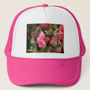 Gorra De Camionero Quince de floración rosa primavera