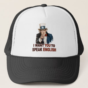 Gorra De Camionero Quisiera que usted hablara el gorra/el casquillo