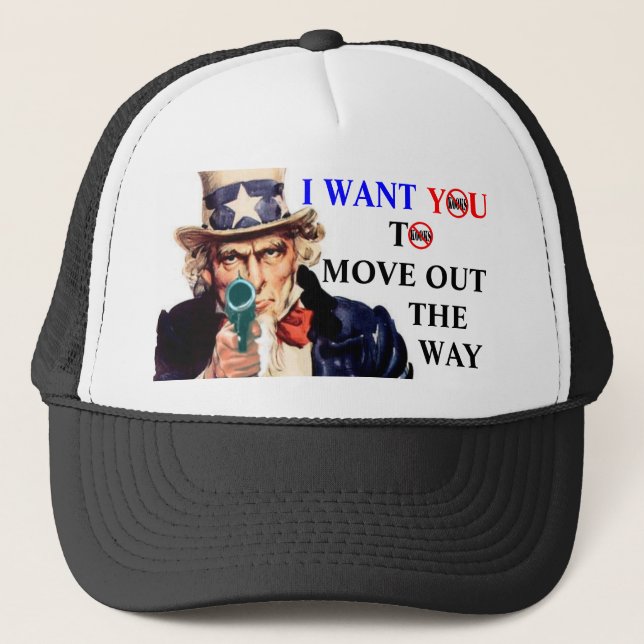 GORRA DE CAMIONERO QUISIERA QUE USTED MOVIERA KOOK (Anverso)