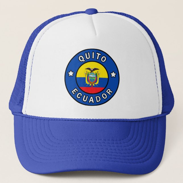 Gorra De Camionero Quito Ecuador (Anverso)