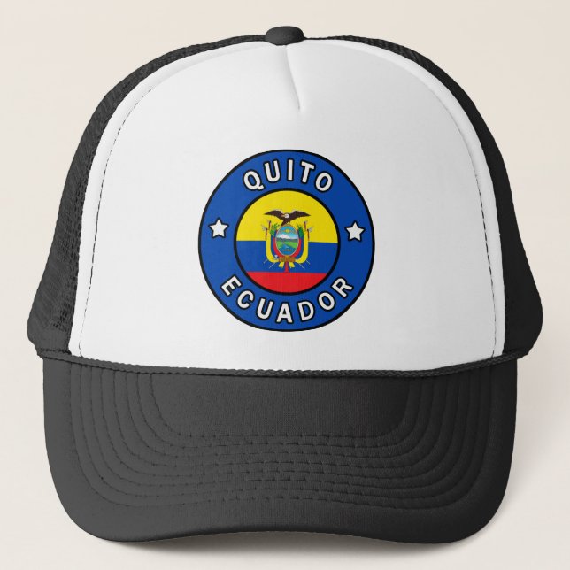Gorra De Camionero Quito Ecuador (Anverso)