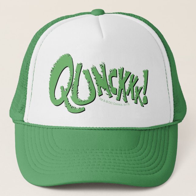 GORRA DE CAMIONERO ¡QUNCKK! (Anverso)
