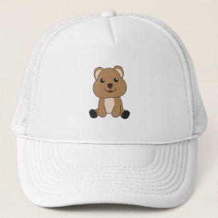 Gorra De Camionero Quokka Happy Cute Animals Quokkas