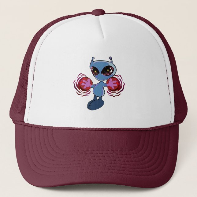 Gorra De Camionero Qwiby fortaleciéndose a sí mismo (Anverso)