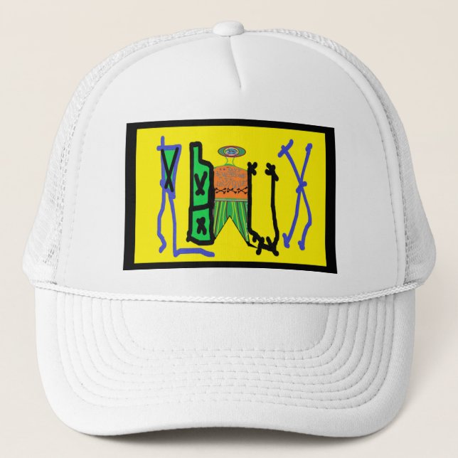 GORRA DE CAMIONERO R.B.U.X. TRUCKER HAT (Anverso)