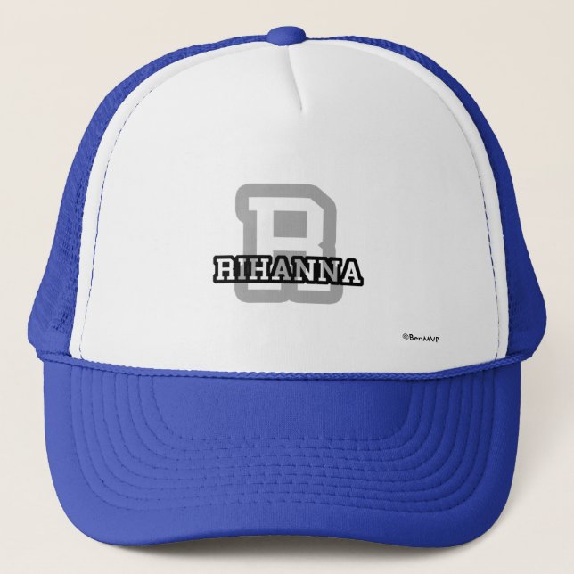 Gorra De Camionero R está para Rihanna (Anverso)