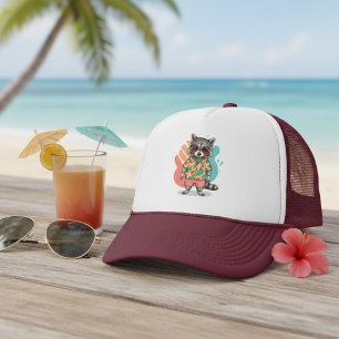 Gorra De Camionero Raccoon Trucker Hat