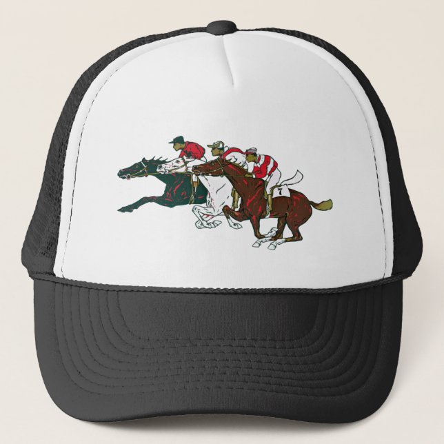 Gorra De Camionero Race Horses (Anverso)