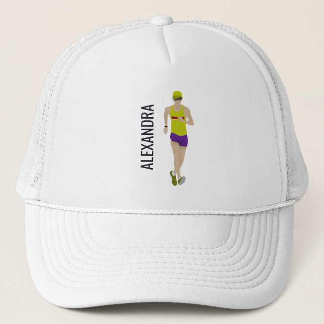 Gorra De Camionero Race Walking (Anverso)