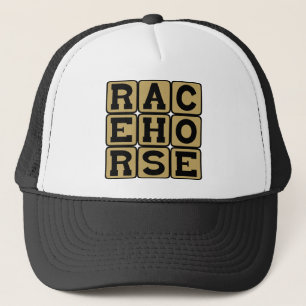 Gorra De Camionero Racehorse, atleta ecuestre