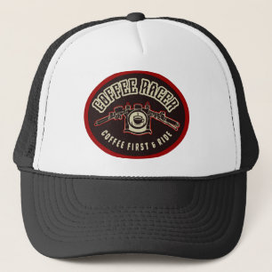 GORRA DE CAMIONERO RACER DE CAFÉ 2