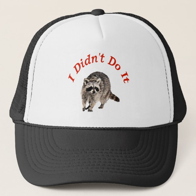 Gorra De Camionero Racoon (Anverso)