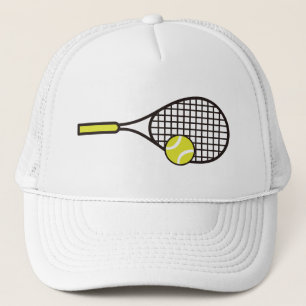 Gorra De Camionero Racquet de tenis y bolas