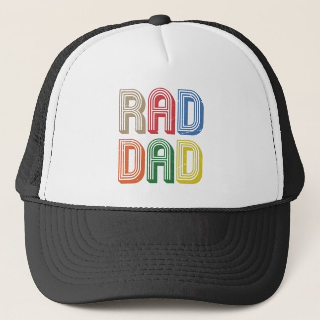 Gorra De Camionero Rad Dad (Anverso)