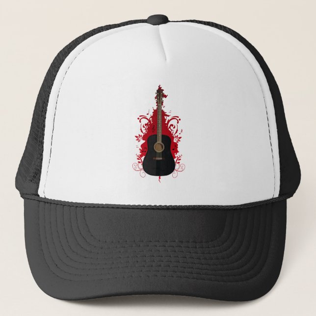 Gorra De Camionero Rad Guitar (Anverso)