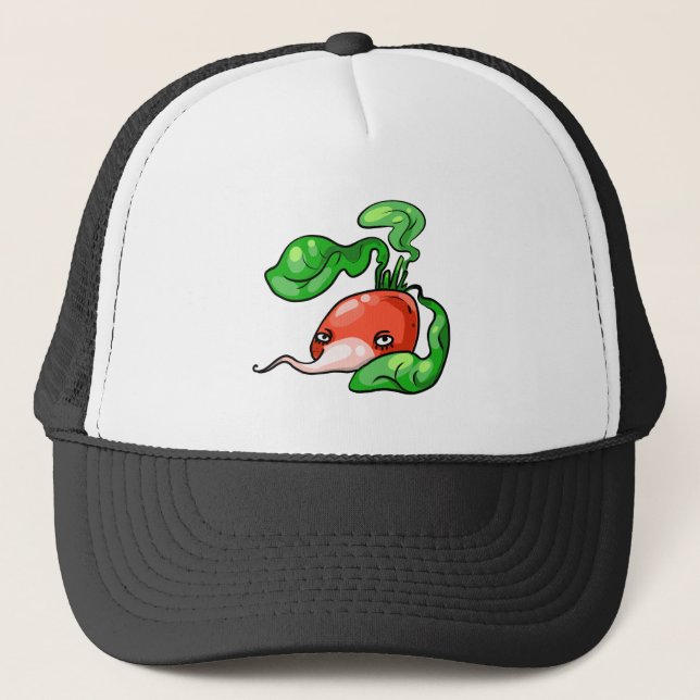 Gorra De Camionero Radieschen radish (Anverso)