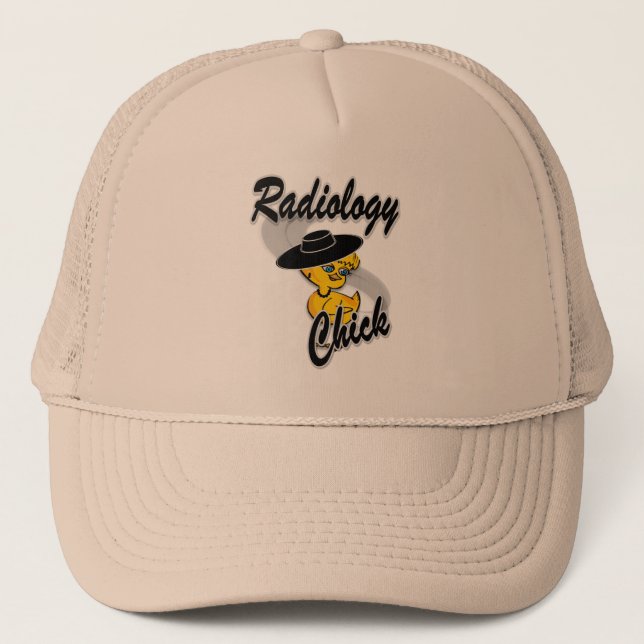 Gorra De Camionero Radiology Chick #4 (Anverso)