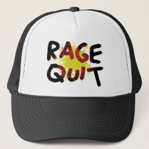 Gorra De Camionero Rage Quit