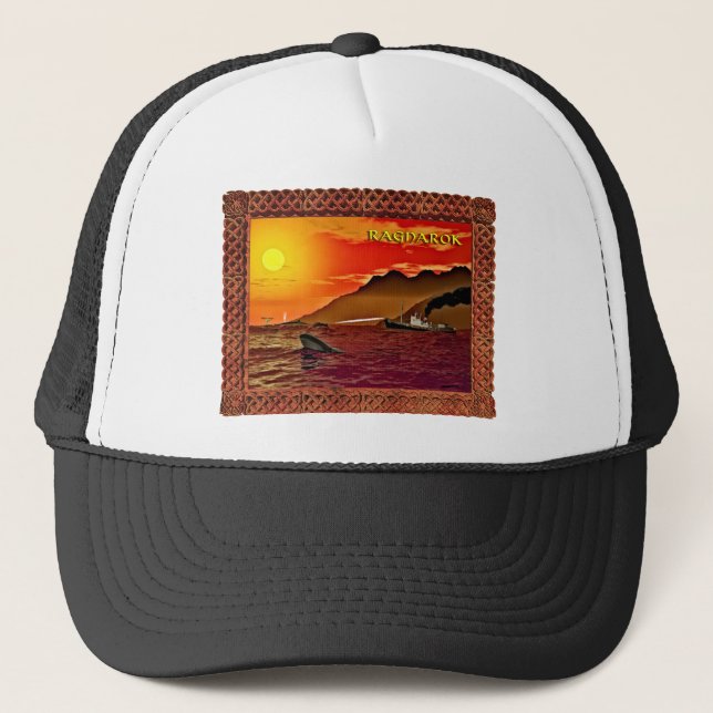Gorra De Camionero Ragnarok Para Ballenas (Anverso)
