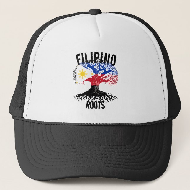 GORRA DE CAMIONERO RAÍCES DE FILIPINO (Anverso)