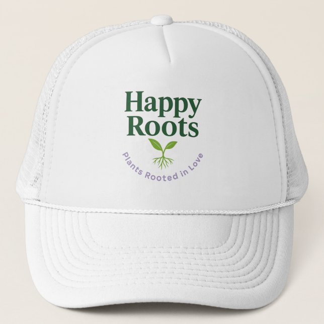 Gorra de camionero | Raíces Felices (Anverso)