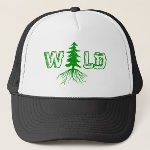 Gorra De Camionero Raíces Salvajes al Aire Libre