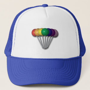 Gorra De Camionero Rainbow Colors Lollipop Hat