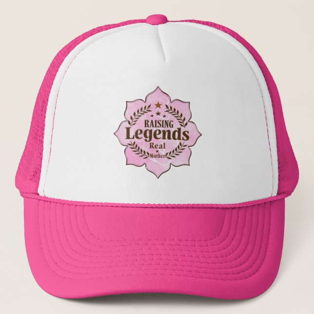 Gorra De Camionero Raising Legends – Real Mother Power (Anverso)