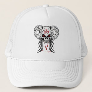 Gorra De Camionero Ram Horned Skull