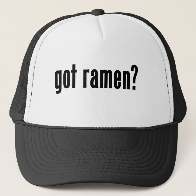 Gorra De Camionero ¿ramen conseguidos? (Anverso)