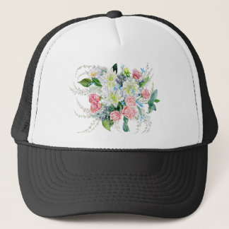 Gorra De Camionero Ramo Floral