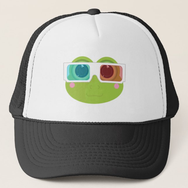 Gorra De Camionero Rana 3D (2) (Anverso)